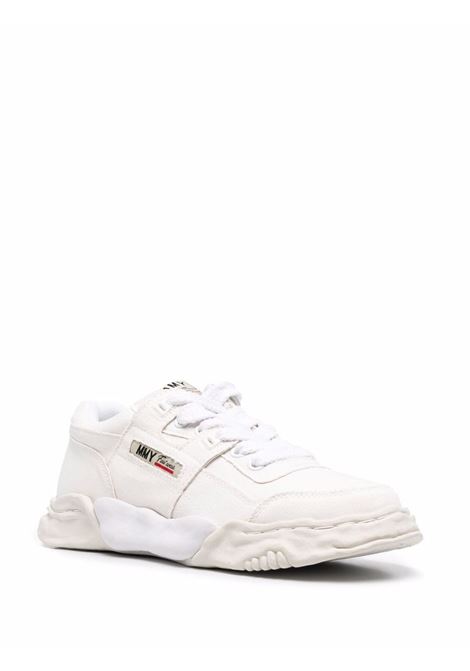 parker sneakers men white in canvas MAISON MIHARA YASUHIRO | A08FW704WHITE